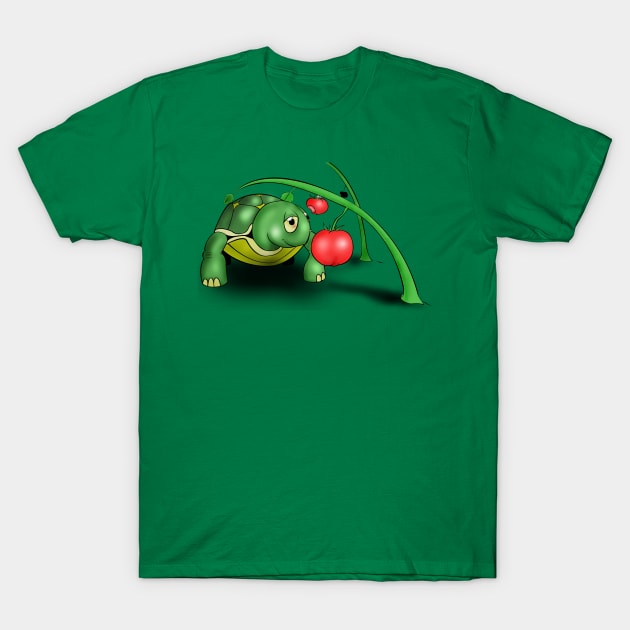 Jerk Turtle T-Shirt by liquidruby